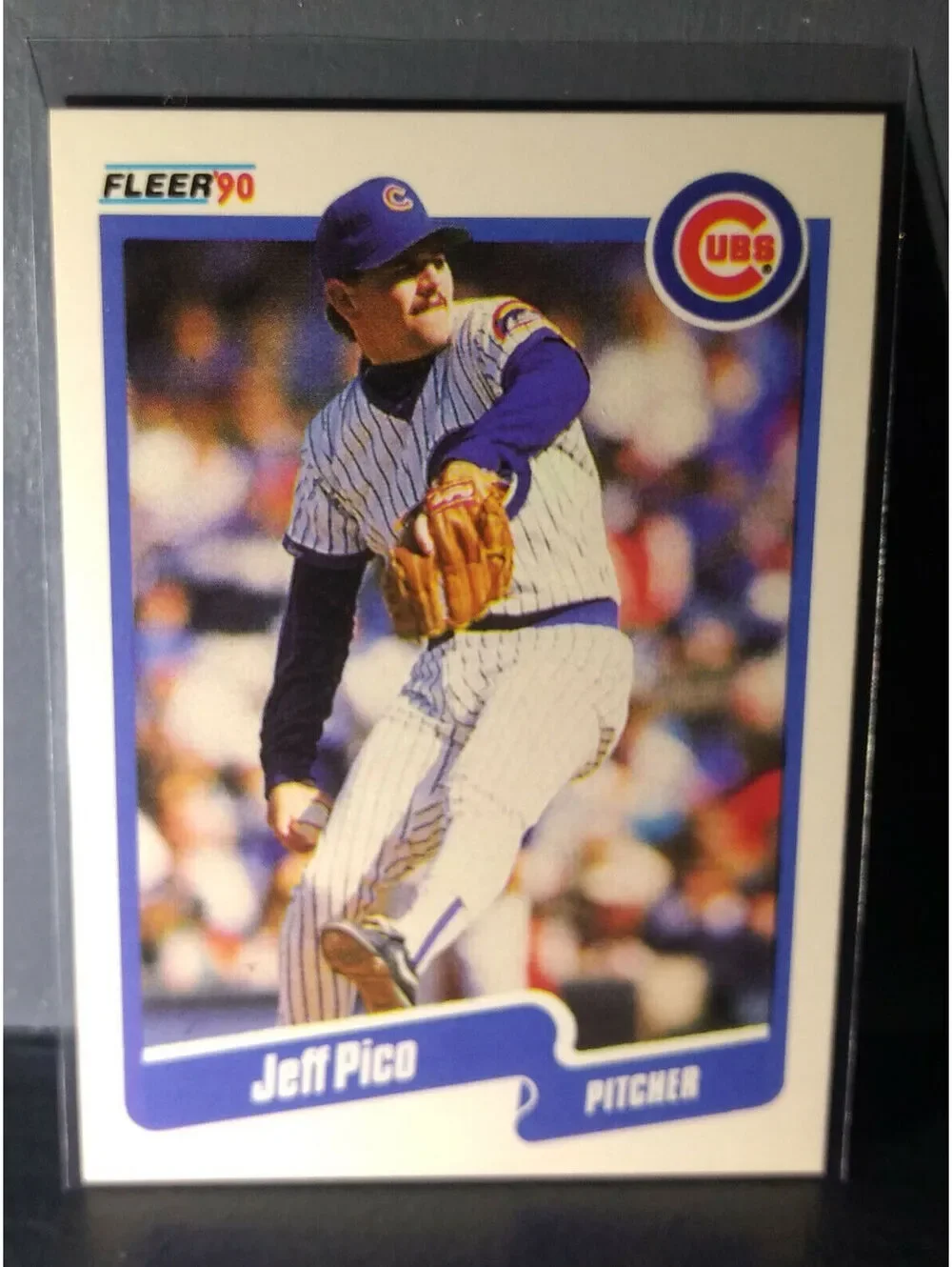 1990 Jeff Pico Fleer Baseball Card #39